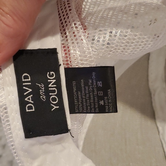 David and Young Sequin Baseball Cap - Picture 3 of 4